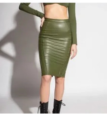 Adidas ivy park faux leather skirt NWT small