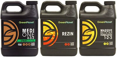 Green Planet MEDI ONE (4-3-3) REZIN and Massive Bloom 1L Set