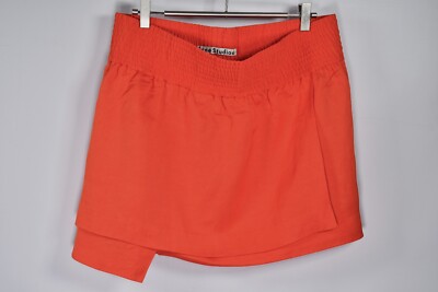 Acne Studios Linen Blend Women's Black Ilon Li Mix Skirt size 38