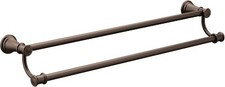 Moen YB6422ORB Belfield 24 inch Bathroom Double -Towel Bar in Oil Rubbed Bronze