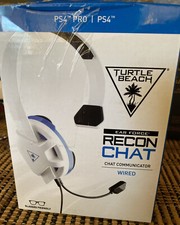 Turtle Beach Ear Force Recon Chat Wired Headset WHITE Edition PS4
