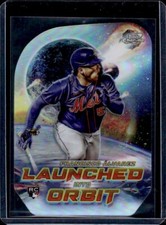 2023 Topps Chrome Cosmic Baseball Launched into Orbit Francisco Alvarez RC