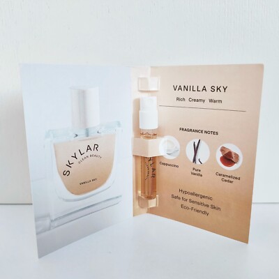 1x Skylar Vanilla Sky Eau de Parfum mini Spray Fragrance,