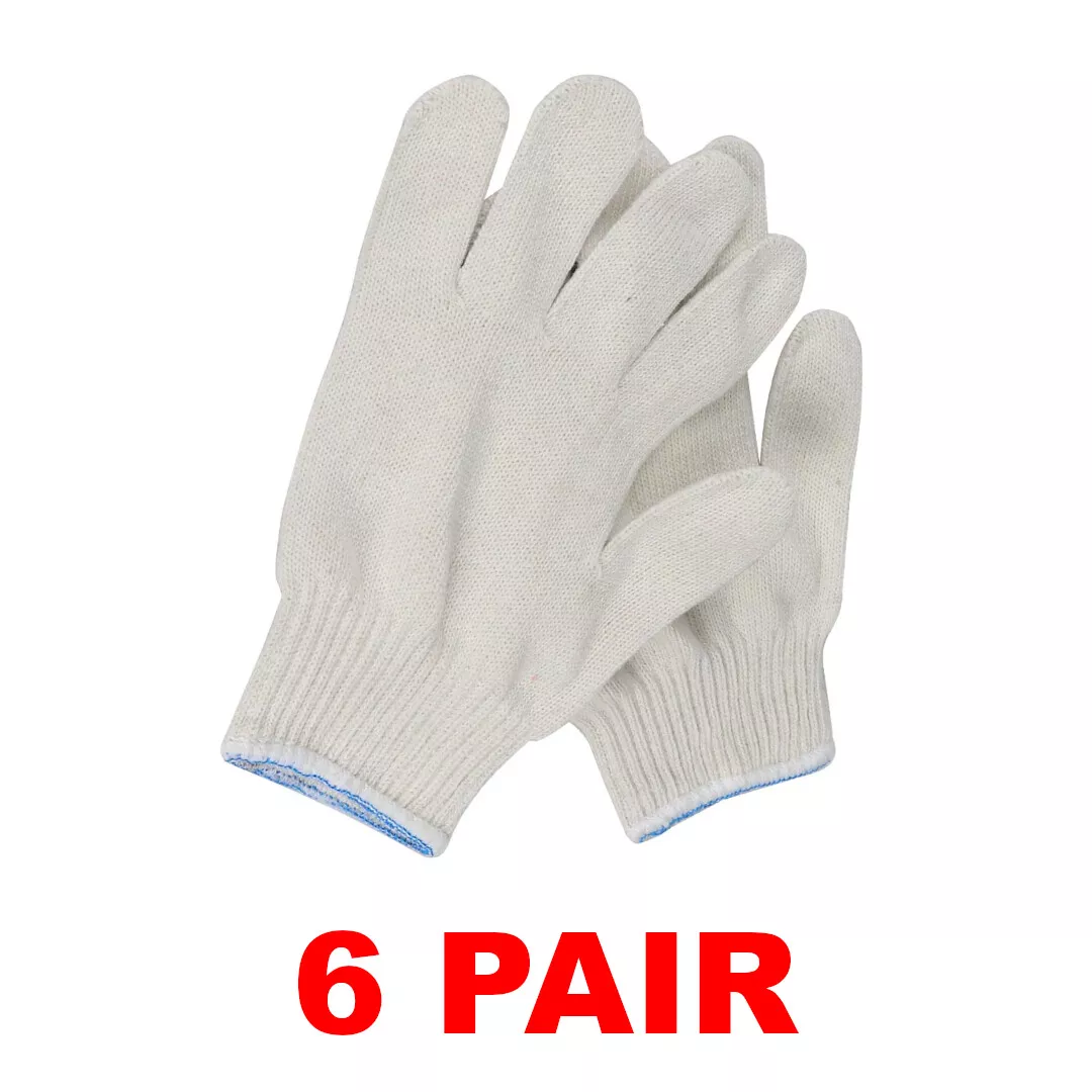 Knit work gloves deals