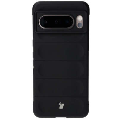 Handyhülle für Pixel 8 Pro Bizon Silikon Case Cover Futeral Hülle Tasche Schwarz