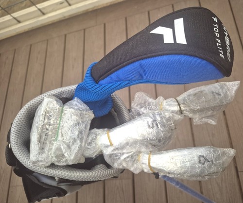 TOP FLITE KIDS JUNIOR 5-PIECE LH GOLF CLUB SET STAND BAG LEFTY – MISSING DRIVER - Bild 4 von 5