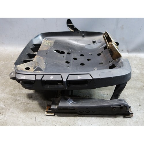 92-99 BMW E36 3-Series Front Left Drivers Manual Sport Seat Rail Pan Black OEM - Picture 4 of 6