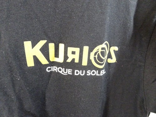 Cirque du Soleil Kurios T Shirt Sz S Black NEW Cabinet des Curiosites - Picture 3 of 6