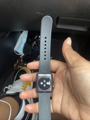 Apple Series 3 Black Men's Watch - A1860 for sale online | eBay