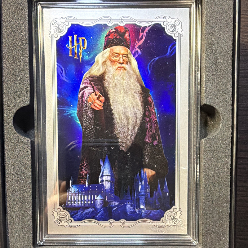 Agoro Harry Potter Albus Dumbledore 25 Years of Magic 5g .999 Silver 1245/1500