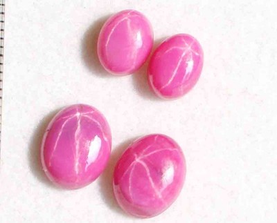 20.60 Ct Loose Gemstone Natural 6 Rays Red Star Ruby Oval Cabochon Gemstone