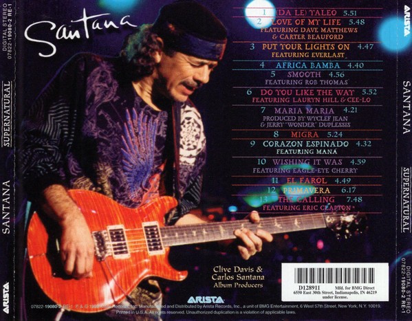 Santana Supernatural ミニコンガ Santana Supernatural - Amazon.com Music
