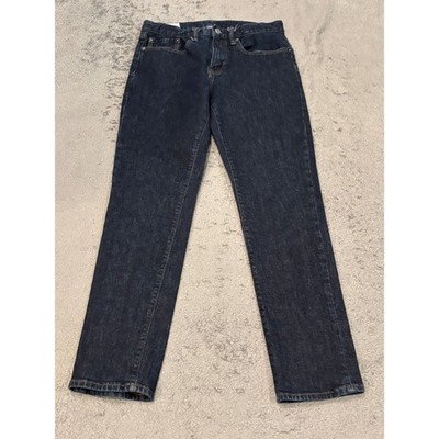 Gap Mens GapFlex Slim Fit Jeans Dark Indigo Blue Denim 30x30