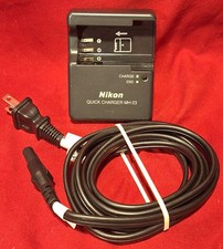 Nikon MH-23 Quick Charger and Cord for EN-EL9 Battery Nikon D40 D40X D60 D3K D5K