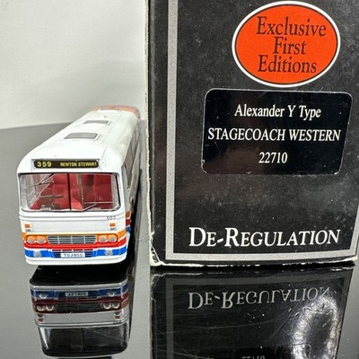 EFE 22710 Alexander Y Type Coach Postkutsche Western Scottish Newton Stewart Bus