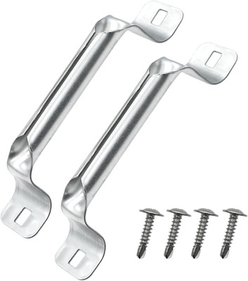 2 Pack Garage Door Lift Handle Heavy Duty Rolled Grip with Mounting Hardware