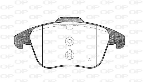 Plaquettes de frein Peugeot 307 2.0 HDI 135 friction stable et réduction des bruits jeu de 4