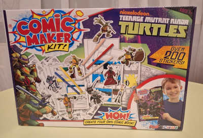 Teenage Mutant Ninja Turtles Viacom Comic Maker Kit