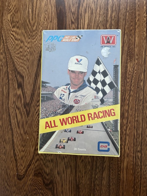 1991 ALL WORLD RACING PPG Indy Car Series Edition 36 Pack Factory SEALED BOX!