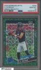 2023 Donruss Optic Green Velocity #244 CJ Stroud Texans RC Rated Rookie PSA 10