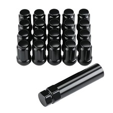 M12x1.5 Black Lug Nuts for Toyota Camry Corolla Highlander RAV4 Lug Nut Set