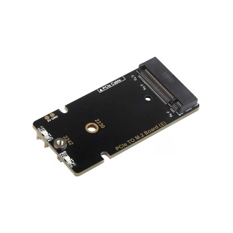 M.2 NVMe SSD Enclosure for Raspberry Pi 5 with Efficient Heat Dissipatio