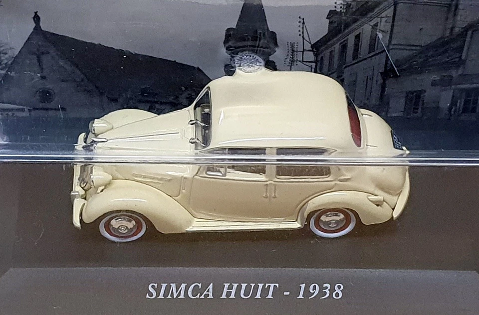 Altaya Escala 1/43 Diecast 71025G - 1938 Simca Huit - Teniente Beige Foto 4 de 4