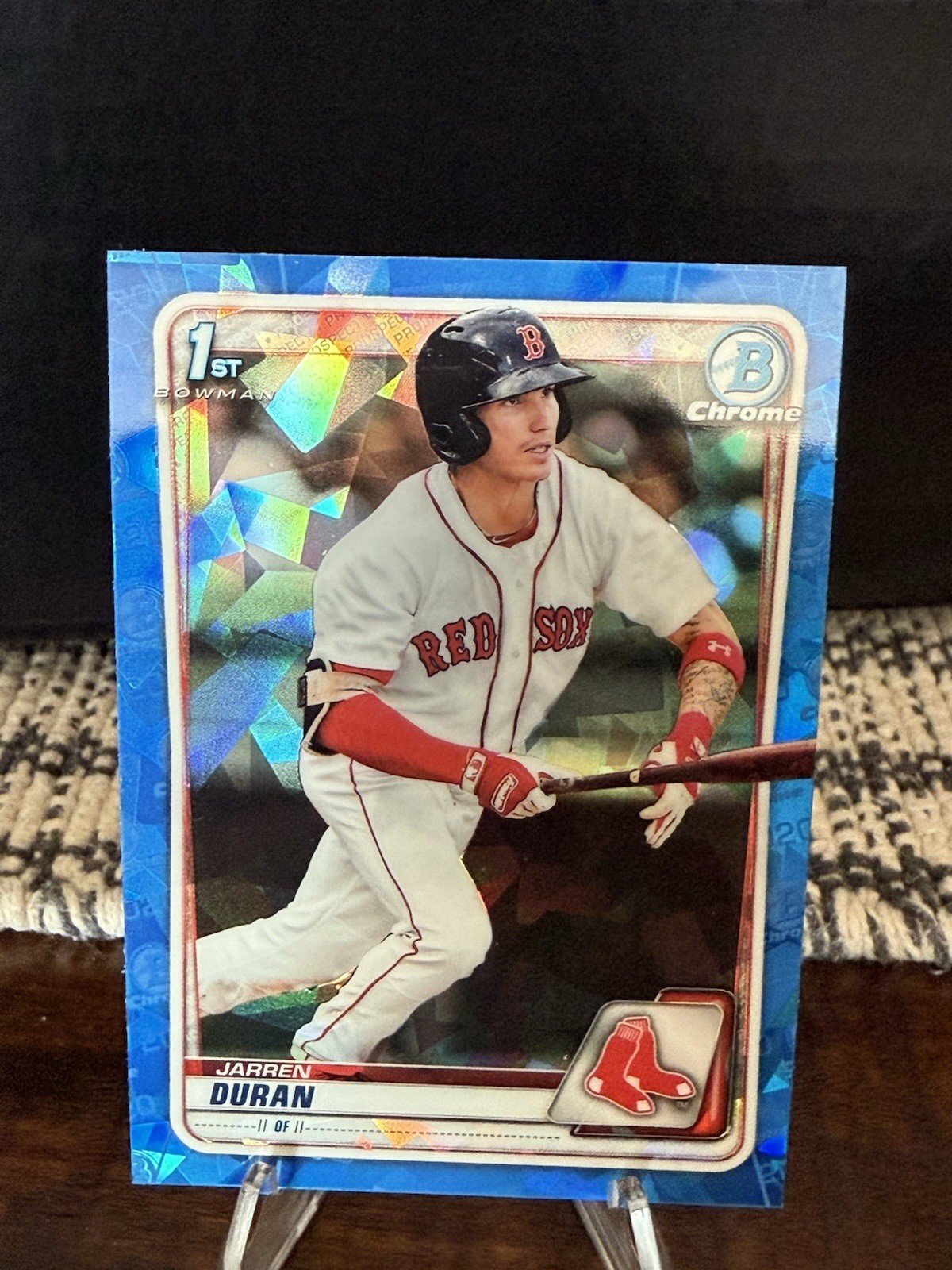 2020 Bowman Chrome Sapphire Edition Jarren Duran #BCP-144 1st Bowman (RC)