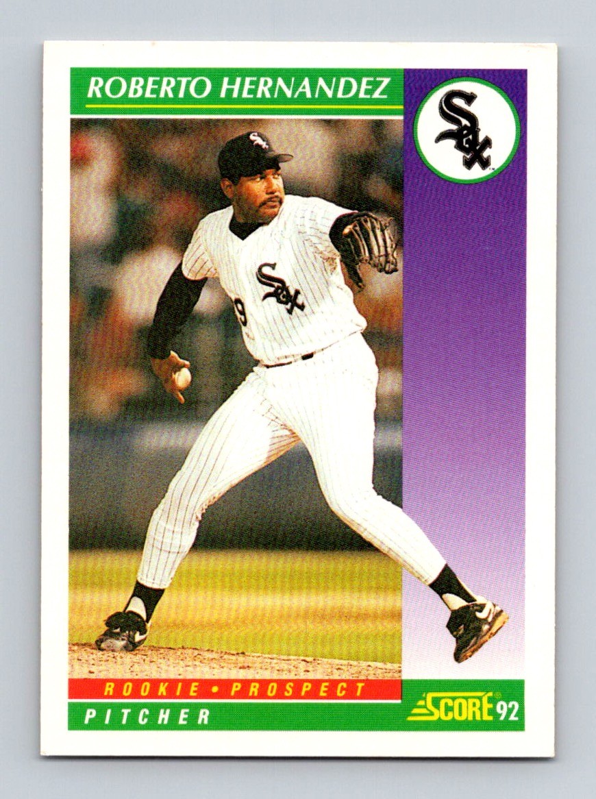 1992 Score ROBERTO HERNANDEZ #874 Chicago White Sox