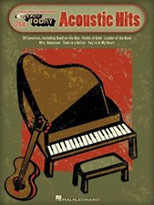 ACOUSTIC HITS: E-Z PLAY TODAY VOLUME 268 By Hal Leonard Corp. **Excellent**