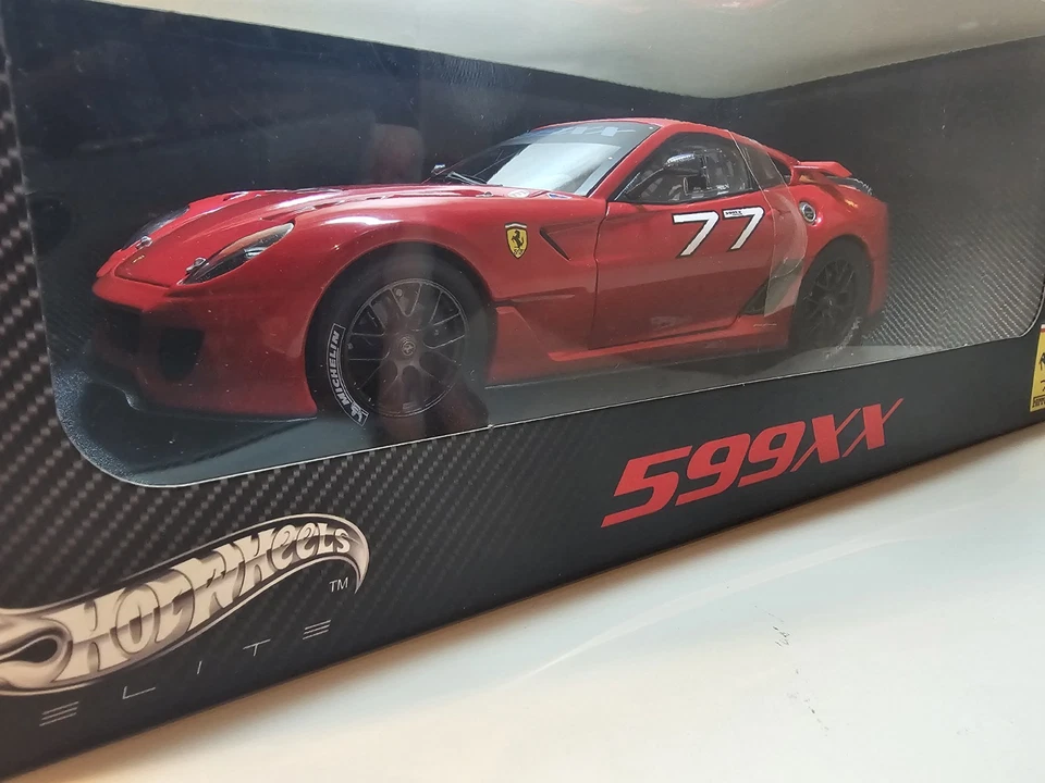 Ferrari 599 XX 1:18 #V7438 Hot Wheels Elite OVP - Bild 3 von 4