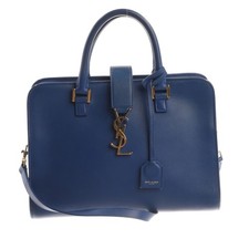 Saint Laurent Handtasche Blau Sehr gut