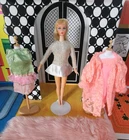 Vintage Dramatic New Living Barbie Doll and Clothes TLC