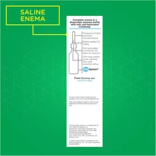 Laxative Saline Enema, 7.8 Fl Oz (Pack of 6)