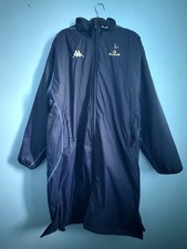 XL Men&rsquo;s Spurs Tottenham Hotspur football  Navy Blue Long Coat Vintage
