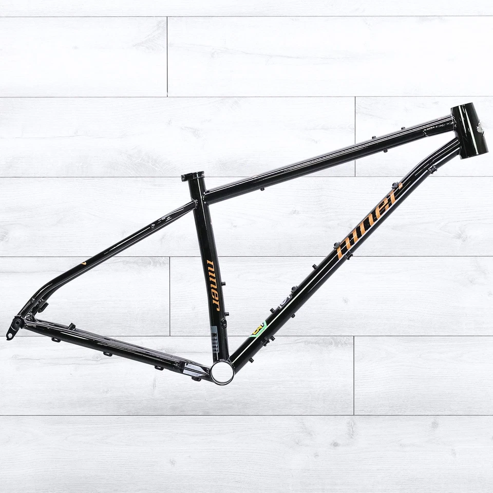 Cuadro rígido de acero para bicicleta de montaña Niner SIR 9 - negro/bronce Foto 2 de 4