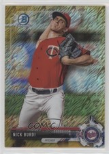 2017 Bowman Chrome Prospects Gold Shimmer Refractor 1/50 Nick Burdi #BCP15 0b5