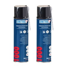 Dinitrol 1000 Cavity Wax Rust Proofing Spray 2 x 500ml