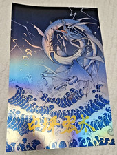 MTG 11x17 Size Foil Poster Final Fantasy Summon Laviathan Art