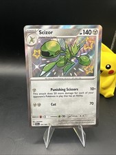Pokemon SV: Paldean Fates Scizor 191/091 Shiny Rare on eBay