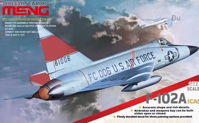 Meng Model DS-003 1/72 DS-003 F102A (Case X) Delta Dagger aircraft