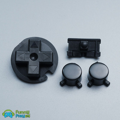 FunnyPlaying Tasten Set für GameBoy Pocket Ersatz Buttons Knöpfe GBP