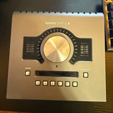 Universal Audio Apollo Twin X DUO Thunderbolt Desktop Interface 2 Mic Optical In