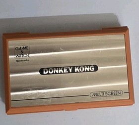 Nintendo Game & Watch Multi Screen Donkey Kong Handheld Game DK-52 1982 Working