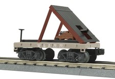 MTH Railking 30-76761 W.A.R.R. 19th Century Flatcar w/Cannon O-Gauge NEW