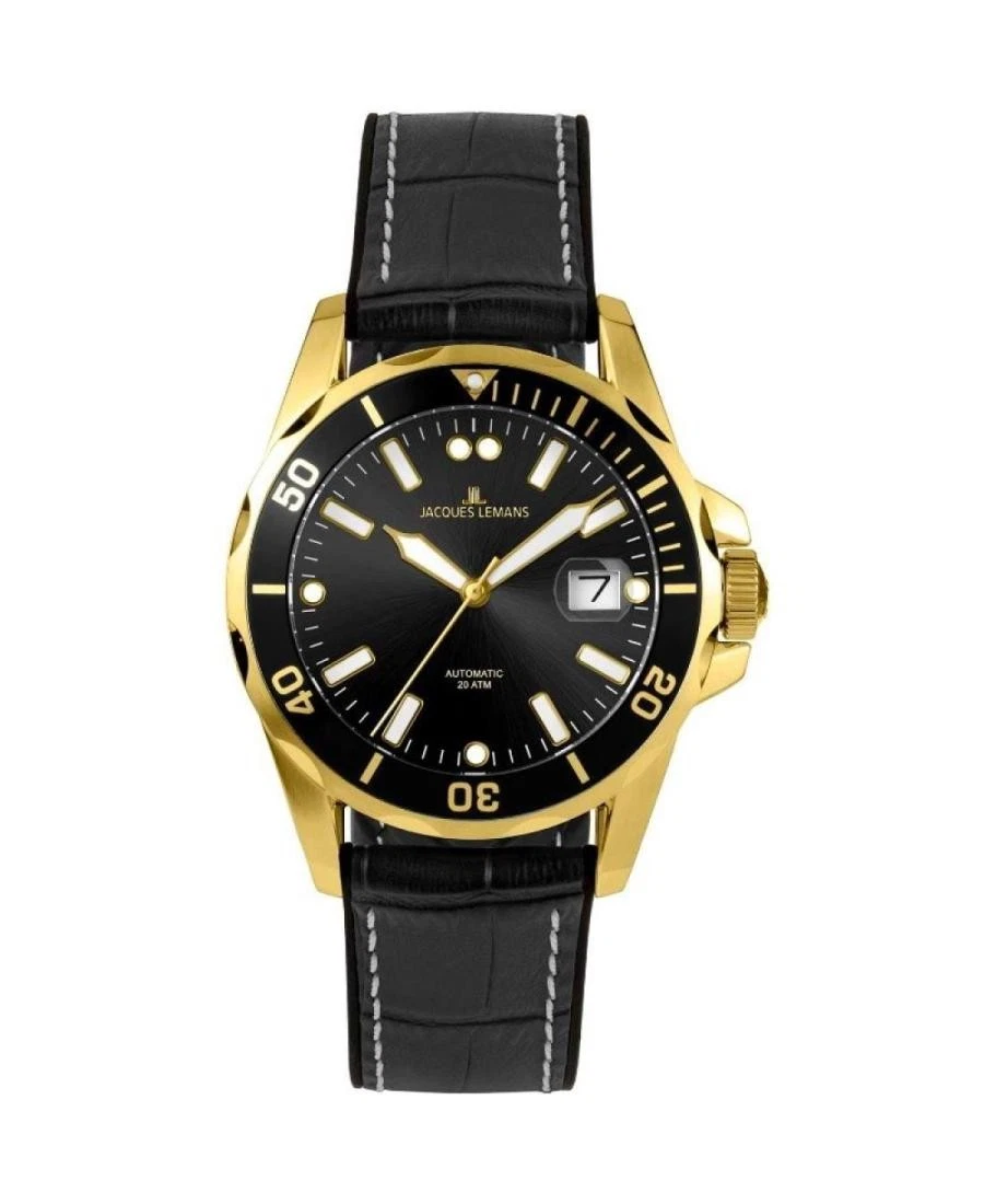 Jacques Lemans Gold Plated Case Wristwatches for sale | eBay display picture 1
