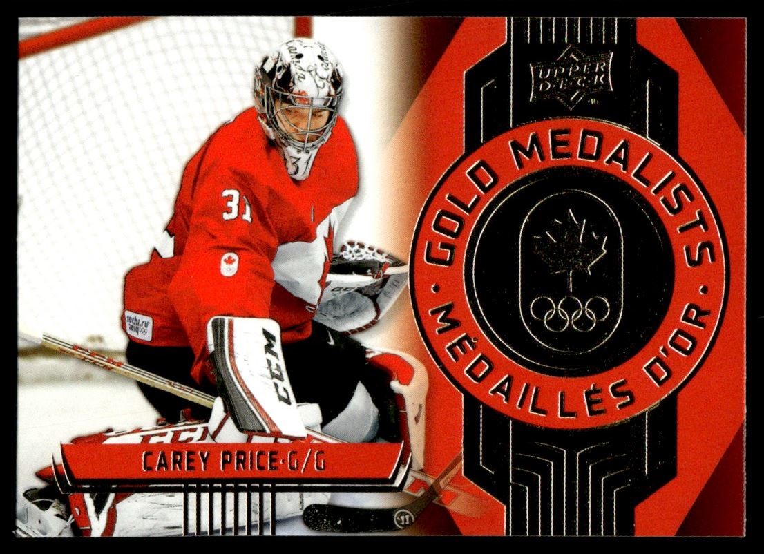2026-27 Tim Hortons Gold Medalists Carey Price Team Canada #GM-11