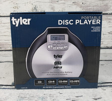 Tyler TDM-01 Portable CD Player: Multi-Function Music Device Compact Disc, CD-R