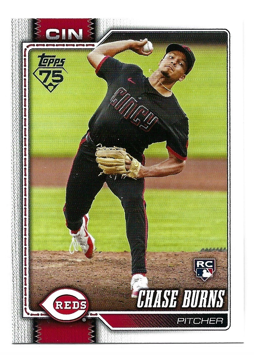 Chase Burns Rookie 2026 Topps Series 1 #312 Cincinnati Reds