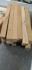 LOT OF 33 CHERRY TURNING BLOCKS LATHE PEN BLANKS 1X1X12 LUMBER WOOD EXCELLENT